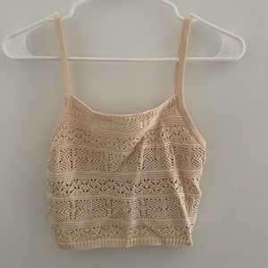 NWT Lulus Crochet Tank